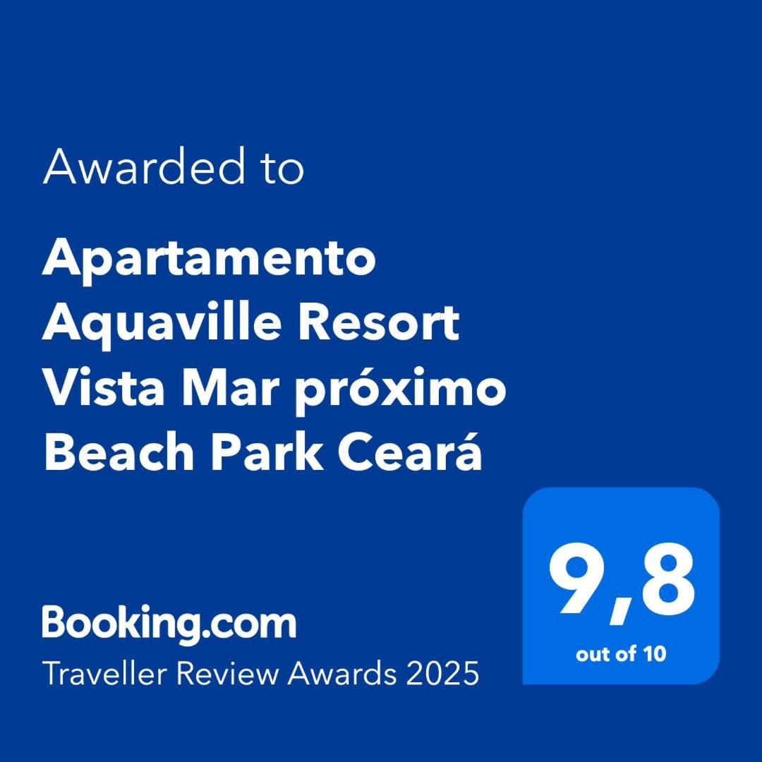 Apartamento Aquaville Resort Vista Mar Proximo Beach Park Ceara Aquiraz Exterior foto